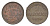 Бавария 1 пфенниг 1870 Людвиг II (1864-1886) KM 856 медь 4649-465
