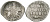 Русское Царство копейка 1547-1584 Иван IV Васильевич, Новгородский  монетный двор, 0,70 ГР ГиК №77 серебро 262-231