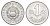 Венгрия 1 форинт 1989 BP KM 575 алюминий UNC 4668-432