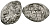 Русское Царство копейка 1547-1584 Иван IV Васильевич, Псковский  монетный двор, 0,68 ГР ГиК №79 серебро 262-449