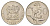ЮАР 50 центов 1990 Зантедеския Эллиота (калла), герб KM 87 никель aUNC 4626-822