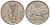 Ирландия 5 пенсов 1975 бык KM 22 медно-никель aUNC 4619-655