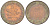 ФРГ 1 ПФЕННИГ 1950 J KM 105, J.380 сталь плакированная медью 3718-212