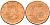 Финляндия 1 евроцент 1999  KM 98 сталь плакированная медью  UNC  4189-146