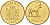 Замбия 5 квач 1992 KM 31 латунь UNC 00-00