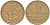 Франция 10 франков 1976 тип Матье KM 940, Le Franc 365.7-8 никель латунь 4402-1137