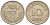 ДАНИЯ 10 ЭРЕ 1956 C;S, ФРЕДЕРИК IX (1947-1972) KM 841,2 медно-никель 201-1216