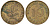 ФРГ 10 пфеннигов 1950 J KM 108, J. 383 сталь плакированная латунью 4132-537