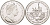 Остров Мэн 1 крона 2009 20 лет падению Берлинской стены KM 1373 медно-никель UNC 107-722