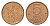 Норвегия 5 эре 1976 Улаф V (1957-1991) KM 415 бронза UNC 4632-1263