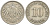 ГЕРМАНИЯ 10 ПФЕННИГОВ 1914 А KM 12, J. 13 медно-никель 210-715