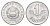 Венгрия 1 форинт 1989 BP KM 575 алюминий UNC 4668-429