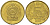 Шри-Ланка 5 рупий 2008 KM 148a сталь плакированная латунью aUNC 4620-217