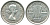 Австралия 3 пенса 1961 m, Елизавета II (1952-2022) KM 57 серебро 71-736