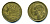 ФРАНЦИЯ 20 ФРАНКОВ 1951 ПЕТУХ, 4 ПЕРА KM 917.1, LE FRANC 402.7 алюминивая бронза 25-2436