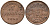 Бавария 1 пфенниг 1868 Людвиг II (1864-1886) KM 471 медь 116-816