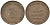 ФРГ 1 пфенниг 1950 D KM 105, J.380 сталь плакированная медью 4174-612