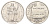 Французская Полинезия 2 франка 1989 KM 10 алюминий UNC 4675-924