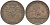 БЕЛЬГИЯ 2 САНТИМА 1875 BELGES, ЛЕОПОЛЬД II (1865-1909) KM 35.1 медь 119-322