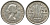 Австралия 3 пенса 1959 m, Елизавета II (1952-2022) KM 57 серебро 71-611