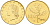 Италия 20 лир 1995 R, дубовый лист KM 97.2 алюминиевая бронза  UNC  4594-946