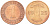 ГЕРМАНИЯ 1 РЕЙХСПФЕННИГ 1925 А KM 37, J. 313 бронза 206-1114