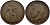 Великобритания 1 пенни 1916 Георг V (1910-1936) KM 810, Spink 4051 бронза 56-213