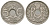 Франция 5 сантимов 1934 KM 875, Le Franc 122/17 медно-никель 4164-1138