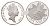 Австралия 1 доллар 1988 200 лет Австралии KM 100a серебро PROOF 11-014-16