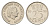 Нидерланды 25 центов 1966 Юлиана (1948-1980) KM 183 никель 4658-851
