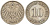 ГЕРМАНИЯ 10 ПФЕННИГОВ 1912 A KM 12, J. 13 медно-никель 33-121