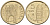 Испания 5 песет 1999 MURCIA, Хуан Карлос I KM 1008 латунь 71-158
