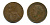 Великобритания 1 пенни 1916 Георг V (1910-1936) КМ 810, Spink 4051 бронза 47-115