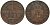 Пруссия 1 пфенниг 1852 A, Фридрих Вильгельм IV (1840-1861) KM 451 медь 4549-1026