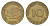 ФРГ 10 пфеннигов 1949 F KM 103, J. 378 сталь плакированная латунью 4618-1133