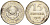 СССР 15 копеек 1925 Федорин 12 серебро 4160-914