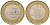 Венгрия 200 форинтов 2010 BP KM 826 биметалл 4120-322