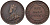 АВСТРАЛИЯ 1/2 ПЕННИ 1935 ГЕОРГ V KM 22 бронза 67-1225