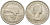 Новая Зеландия 1 флорин 1965 Елизавета II (1952-2022), птичка киви KM 28.2 медно-никель UNC 51-132