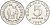 Индонезия 5 рупий 1974 FAO, программа планирования семьи KM 37 алюминий UNC 4149-635