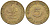 ФРГ 5 пфеннигов 1950 D KM 107, J. 382 сталь плакированная латунью 55-1237