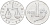 Италия 1 лира 1955 R, весы KM 91 алюминий  UNC  4594-656