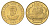Парагвай 100 гуарани 1993 KM 177a сталь плакированная латунью UNC 4666-1122