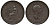 Великобритания 1/2 пенни 1807 Георг III (1760-1820) KM 662, Spink 3781 медь 189-115