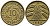ГЕРМАНИЯ 10 РЕЙХСПФЕННИГОВ 1929 D KM 40, J. 317 алюминиевая бронза 24-1144
