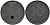 Германия 10 рейхспфеннигов 1943 D KM 101, J. 371 цинк 4116-612