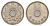 Япония 50 йен 1959 Yr. 34 Y 76 никель 4637-432