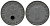 Германия 1 рейхспфенниг 1944 B KM 97, J. 369 цинк 4668-1152