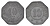 Унтер-Пайсенберг 10 пфеннигов 1917 Funck 557.2 цинк 4636-1222