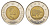 Канада 2 доллара 1996 Елизавета II (1952-2022), полярный медведь KM 270 биметалл UNC 4637-1023